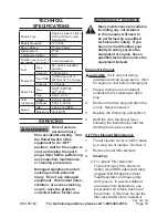 Preview for 19 page of Greyhound 65162 Set Up, Operating, And Servicing Instructions