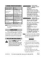 Preview for 6 page of Greyhound 66519 Set Up, Operating, And Servicing Instructions