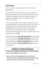 Preview for 5 page of Greystone CF-RV17 Instruction Manual