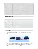 Preview for 5 page of Grid Tied TE-300W-WV User Manual