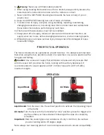 Preview for 4 page of Griots Garage AIR PULSE User'S Manual And Care Instructions