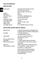 Preview for 14 page of Griven DC 36W 350mA DMX VST Operating Instructions Manual