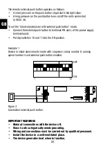 Preview for 20 page of Griven DC 36W 350mA DMX VST Operating Instructions Manual