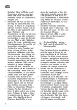 Preview for 8 page of Grizzly Tools 28528416 Translation Of The Original Instructions For Use