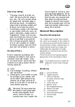 Preview for 25 page of Grizzly Tools 28528416 Translation Of The Original Instructions For Use