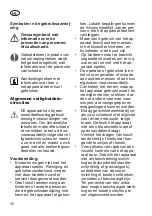 Preview for 36 page of Grizzly Tools 28528416 Translation Of The Original Instructions For Use