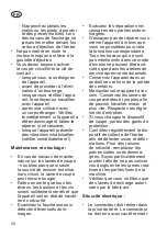 Preview for 54 page of Grizzly Tools 28528416 Translation Of The Original Instructions For Use