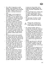 Preview for 125 page of Grizzly Tools 28528416 Translation Of The Original Instructions For Use