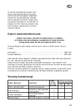 Preview for 135 page of Grizzly Tools 72035302 Translation Of The Original Instructions For Use