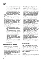 Preview for 26 page of Grizzly Tools ARM 2033-22 Lion Set Translation Of The Original Instructions For Use