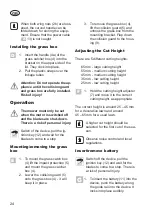 Preview for 24 page of Grizzly Tools ARM 2433-21 Translation Of The Original Instructions For Use