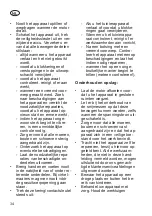 Preview for 34 page of Grizzly Tools ARM 2433-21 Translation Of The Original Instructions For Use