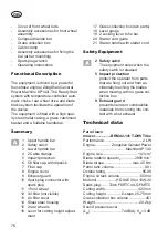 Preview for 76 page of Grizzly Tools BRM 42-141 T-OHV Trike Translation Of The Original Instructions For Use