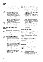 Preview for 14 page of Grizzly Tools BRM 46-125 BSA Translation Of The Original Instructions For Use