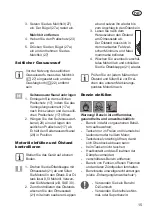 Preview for 15 page of Grizzly Tools BRM 46-125 BSA Translation Of The Original Instructions For Use