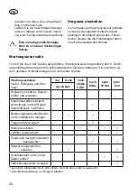 Preview for 20 page of Grizzly Tools BRM 46-125 BSA Translation Of The Original Instructions For Use