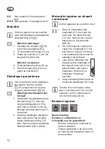 Preview for 72 page of Grizzly Tools BRM 46-125 BSA Translation Of The Original Instructions For Use