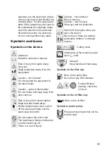 Preview for 85 page of Grizzly Tools BRM 46-125 BSA Translation Of The Original Instructions For Use