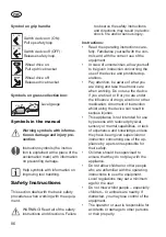 Preview for 86 page of Grizzly Tools BRM 46-125 BSA Translation Of The Original Instructions For Use