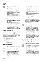 Preview for 126 page of Grizzly Tools BRM 46-125 BSA Translation Of The Original Instructions For Use