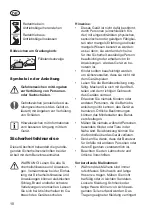 Preview for 10 page of Grizzly Tools BRM 46-144 A-OHV Translation Of The Original Instructions For Use