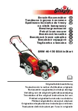 Grizzly Tools BRM 46-150 BSA InStart Translation Of The Original Instructions For Use preview