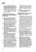 Preview for 36 page of Grizzly Tools BRM 46-150 BSA InStart Translation Of The Original Instructions For Use