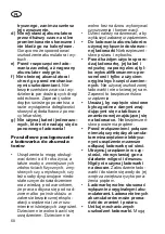 Preview for 60 page of Grizzly Tools BRM 46-150 BSA InStart Translation Of The Original Instructions For Use