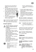 Preview for 139 page of Grizzly Tools BRM 46-160 HA Translation Of The Original Instructions For Use