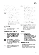 Preview for 83 page of Grizzly Tools BRM 56-163 BSA Q-360 Translation Of The Original Instructions For Use