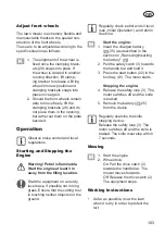 Preview for 103 page of Grizzly Tools BRM 56-163 BSA Q-360 Translation Of The Original Instructions For Use