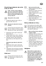 Preview for 205 page of Grizzly Tools BRM 56-163 BSA Q-360 Translation Of The Original Instructions For Use