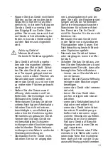 Preview for 11 page of Grizzly Tools ERM 1600-34 L Translation Of The Original Instructions For Use