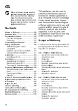 Preview for 58 page of Grizzly Tools ERM 1600-34 L Translation Of The Original Instructions For Use