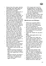 Preview for 63 page of Grizzly Tools ERM 1600-34 L Translation Of The Original Instructions For Use