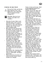 Preview for 11 page of Grizzly Tools ERM 1743-20 Translation Of The Original Instructions For Use