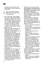 Preview for 12 page of Grizzly Tools ERM 1743-20 Translation Of The Original Instructions For Use