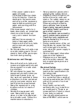 Preview for 27 page of Grizzly Tools ERM 1743-20 Translation Of The Original Instructions For Use