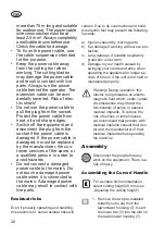 Preview for 28 page of Grizzly Tools ERM 1743-20 Translation Of The Original Instructions For Use