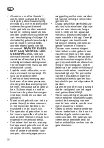 Preview for 38 page of Grizzly Tools ERM 1743-20 Translation Of The Original Instructions For Use