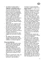 Preview for 71 page of Grizzly Tools ERM 1743-20 Translation Of The Original Instructions For Use