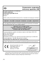 Preview for 152 page of Grizzly Tools ERM 1743-20 Translation Of The Original Instructions For Use