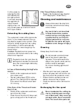 Preview for 21 page of Grizzly Tools ERT 3525 Translation Of The Original Instructions For Use