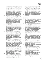 Preview for 27 page of Grizzly Tools ERT 3525 Translation Of The Original Instructions For Use