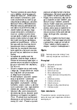 Preview for 63 page of Grizzly Tools ERT 3525 Translation Of The Original Instructions For Use