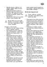 Preview for 73 page of Grizzly Tools ERT 3525 Translation Of The Original Instructions For Use