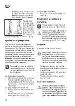 Preview for 86 page of Grizzly Tools ERT 3525 Translation Of The Original Instructions For Use