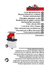 Grizzly Tools GHS 2842 B Original Instructions For Use preview