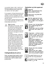 Preview for 35 page of Grizzly 72050070 Translation Of The Original Instructions For Use