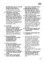 Preview for 155 page of Grizzly CT 1800 Li Instructions For Use Manual